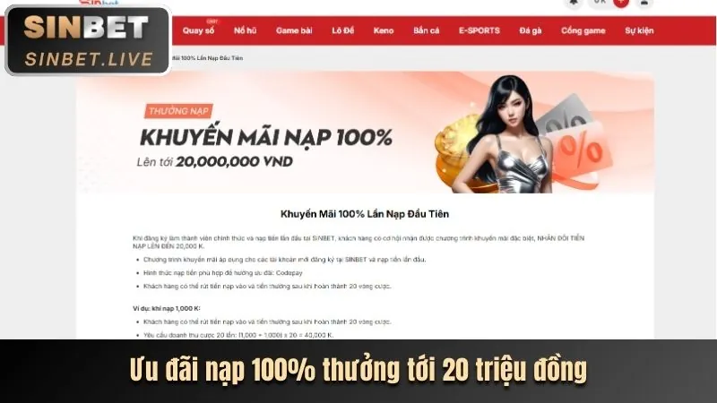Nạp tiền vào tài khoản Ken88